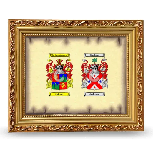 Anniversary Framed - Gold