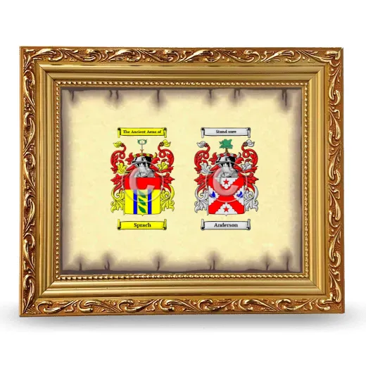 Anniversary Framed - Gold