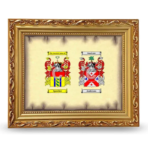 Anniversary Framed - Gold