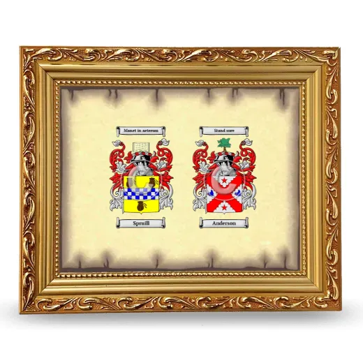 Anniversary Framed - Gold