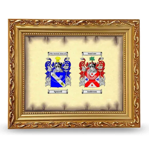 Anniversary Framed - Gold