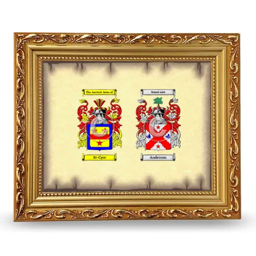 Anniversary Framed - Gold