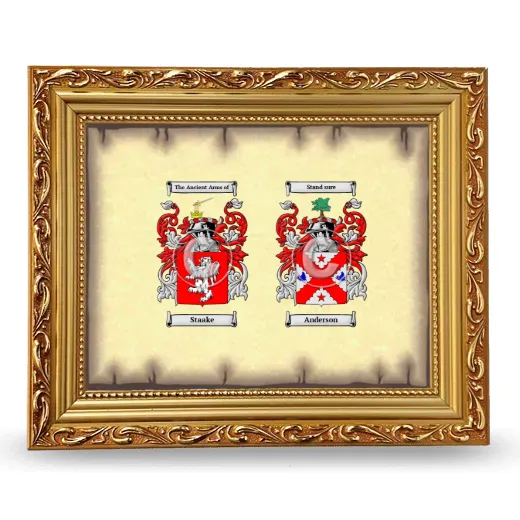 Anniversary Framed - Gold