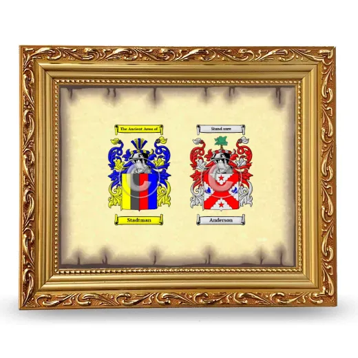 Anniversary Framed - Gold