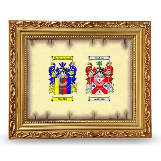 Anniversary Framed - Gold