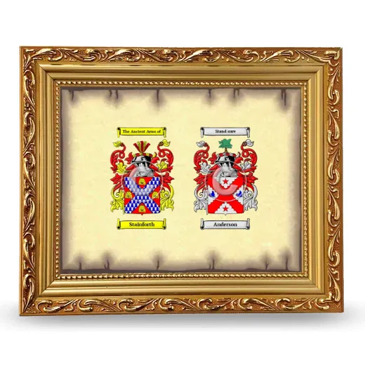 Anniversary Framed - Gold