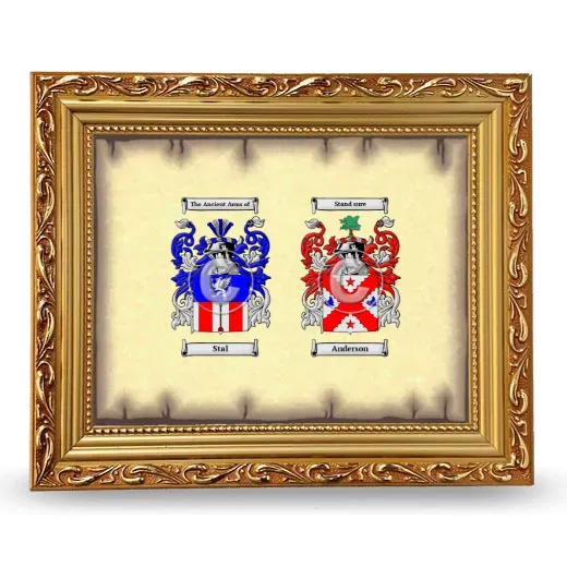 Anniversary Framed - Gold