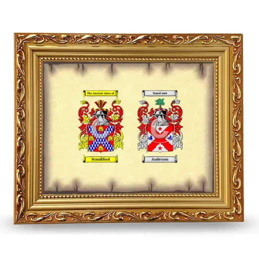 Anniversary Framed - Gold