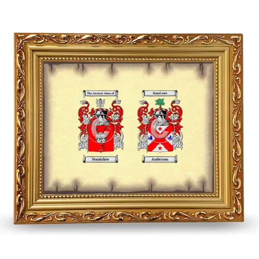 Anniversary Framed - Gold