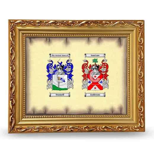 Anniversary Framed - Gold