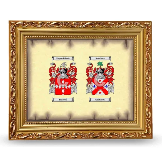 Anniversary Framed - Gold