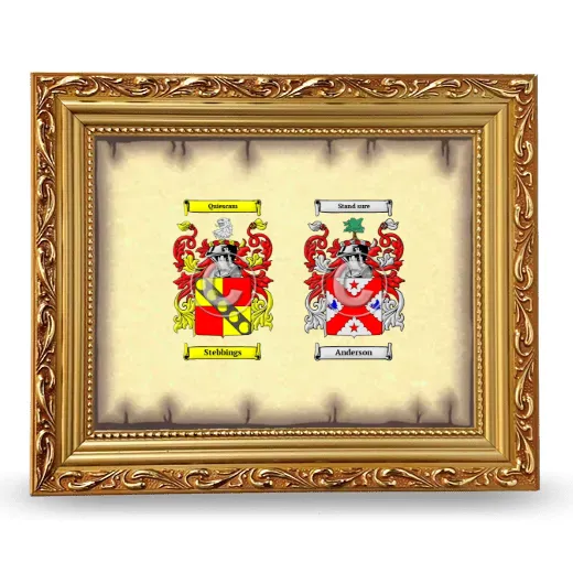 Anniversary Framed - Gold