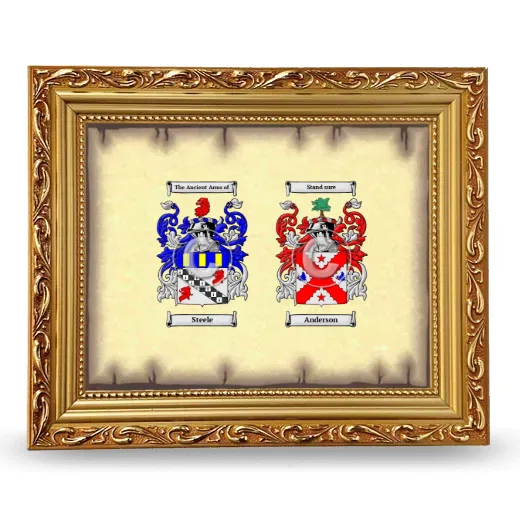 Anniversary Framed - Gold