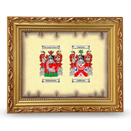 Anniversary Framed - Gold