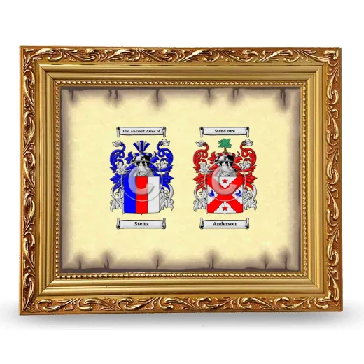 Anniversary Framed - Gold