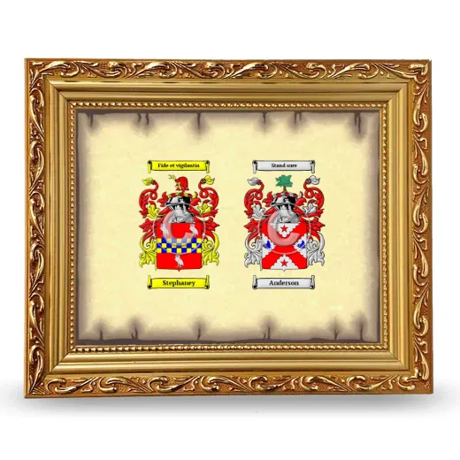 Anniversary Framed - Gold
