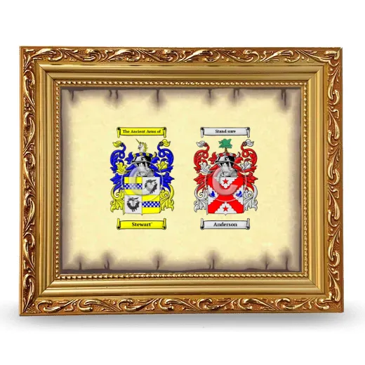 Anniversary Framed - Gold