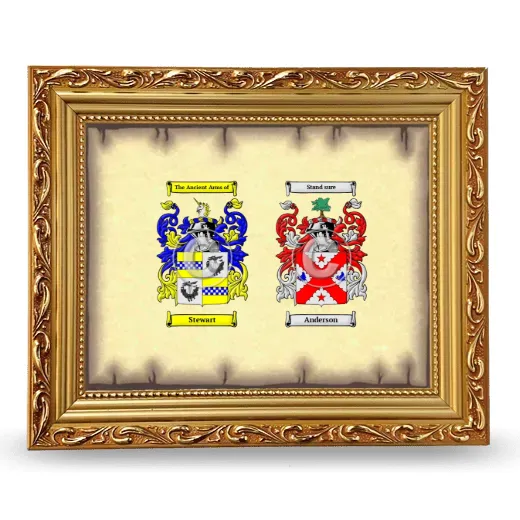 Anniversary Framed - Gold