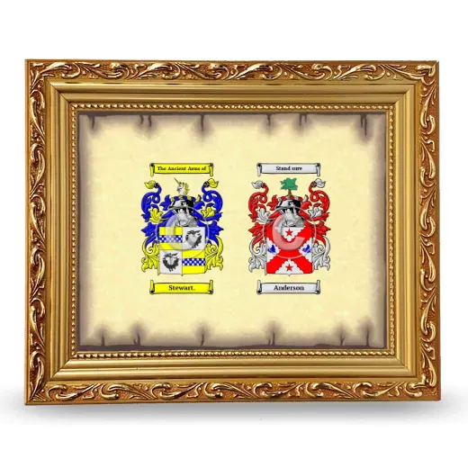 Anniversary Framed - Gold