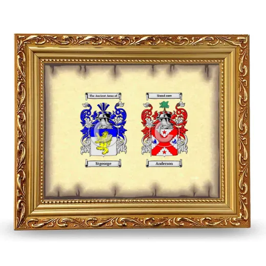 Anniversary Framed - Gold
