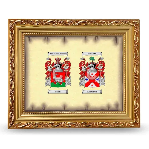 Anniversary Framed - Gold