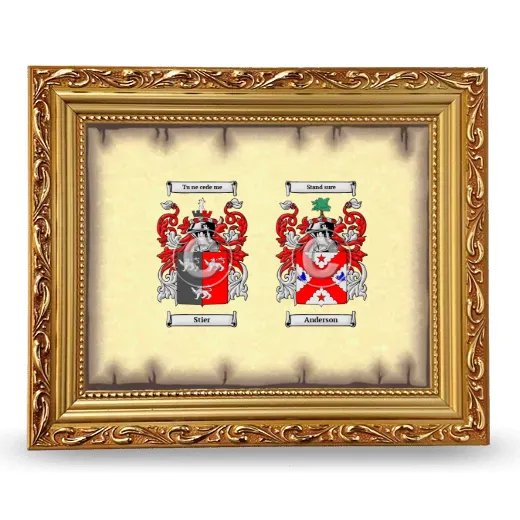 Anniversary Framed - Gold