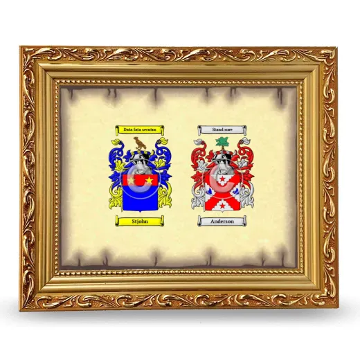 Anniversary Framed - Gold