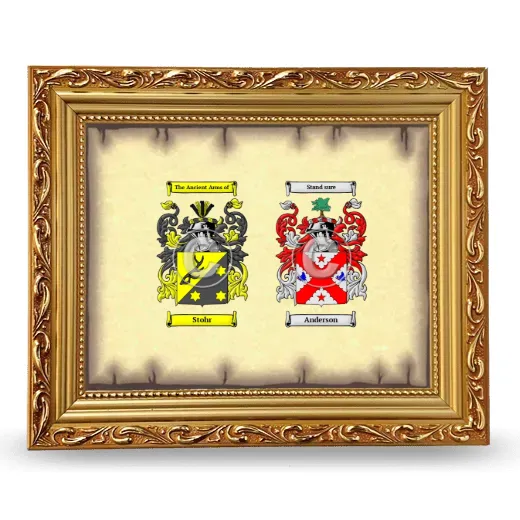 Anniversary Framed - Gold