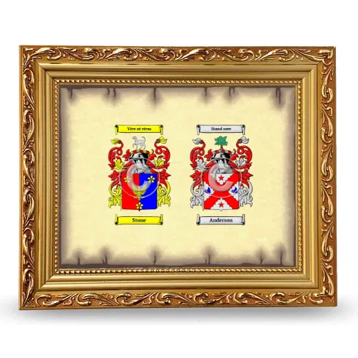 Anniversary Framed - Gold