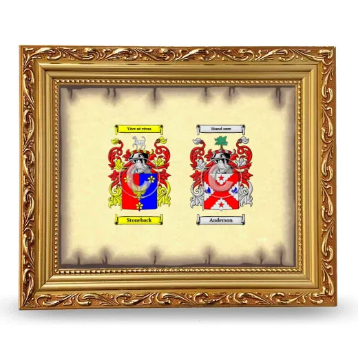 Anniversary Framed - Gold