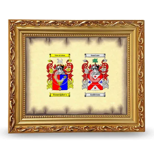 Anniversary Framed - Gold