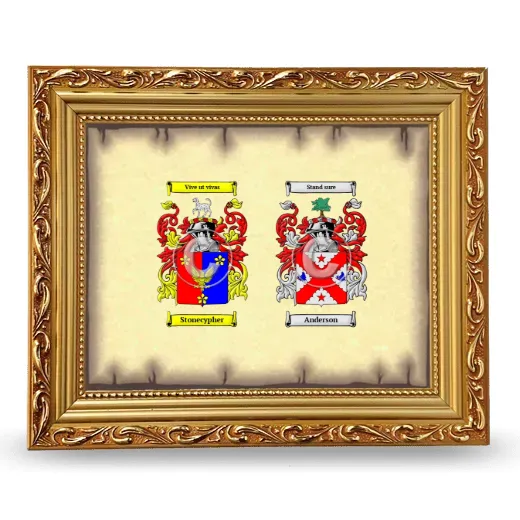 Anniversary Framed - Gold