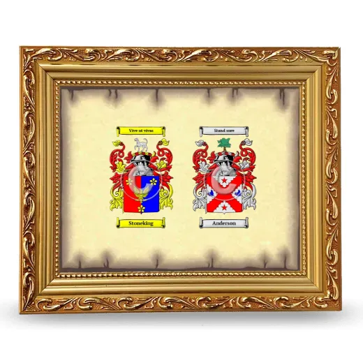 Anniversary Framed - Gold