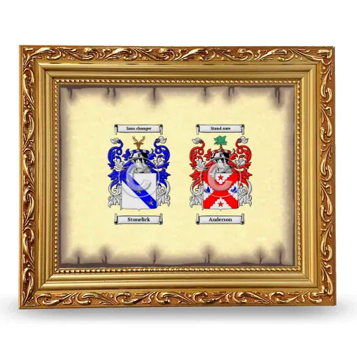 Anniversary Framed - Gold