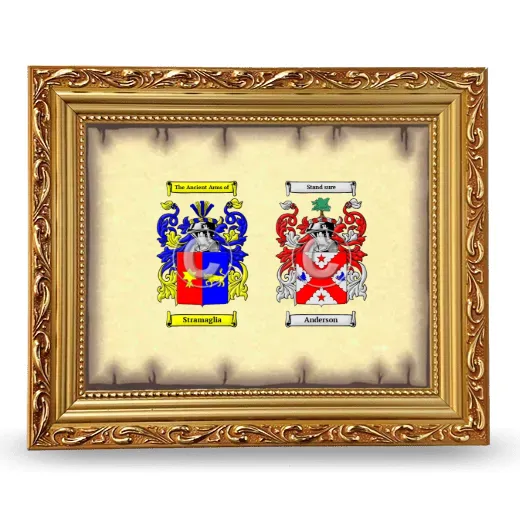 Anniversary Framed - Gold