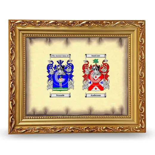 Anniversary Framed - Gold