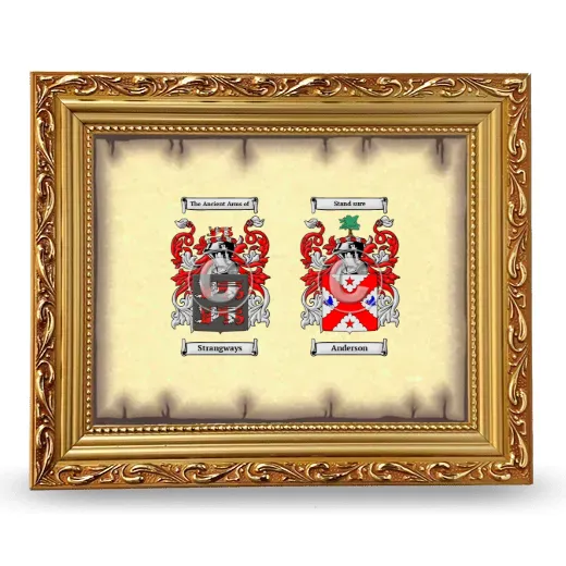 Anniversary Framed - Gold