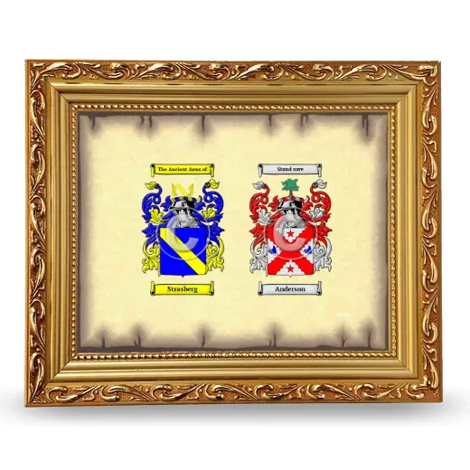 Anniversary Framed - Gold