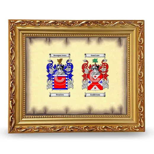 Anniversary Framed - Gold