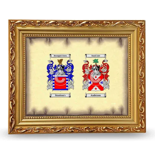 Anniversary Framed - Gold