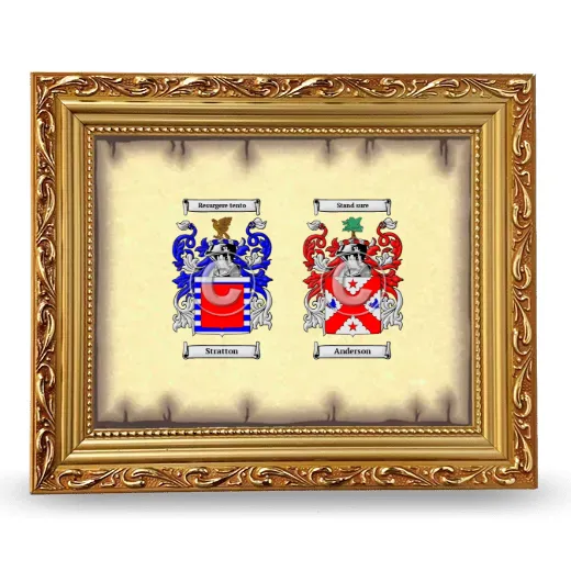 Anniversary Framed - Gold