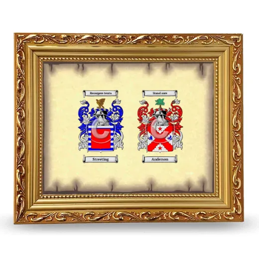 Anniversary Framed - Gold