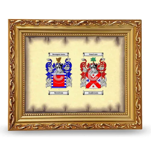 Anniversary Framed - Gold