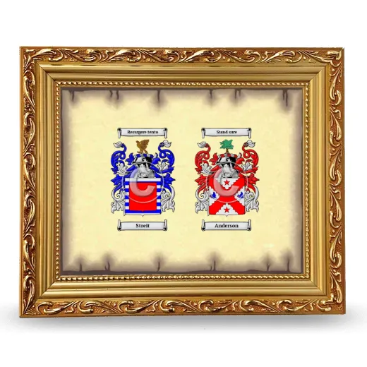 Anniversary Framed - Gold