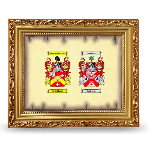 Anniversary Framed - Gold