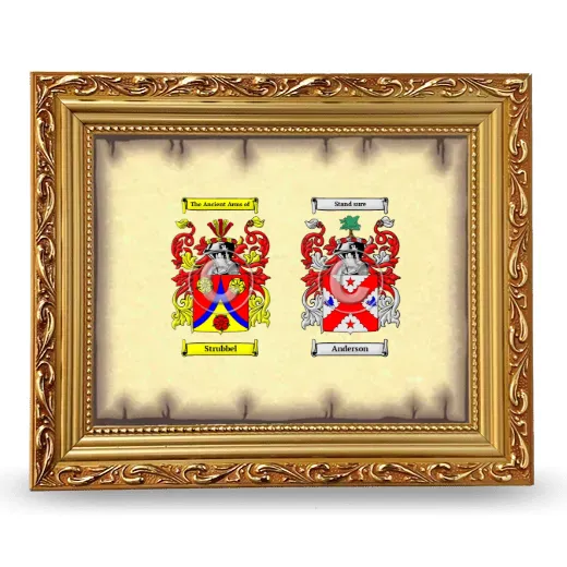 Anniversary Framed - Gold