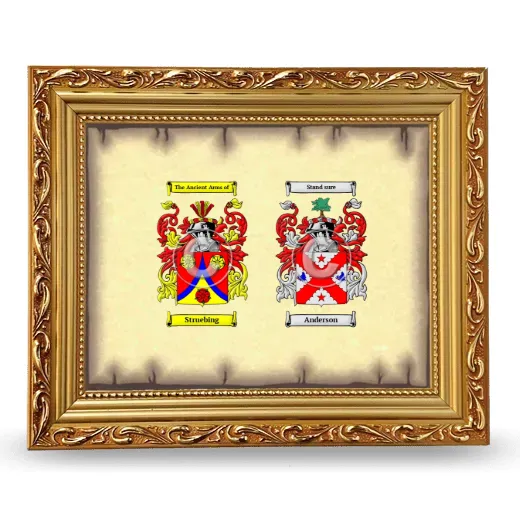 Anniversary Framed - Gold