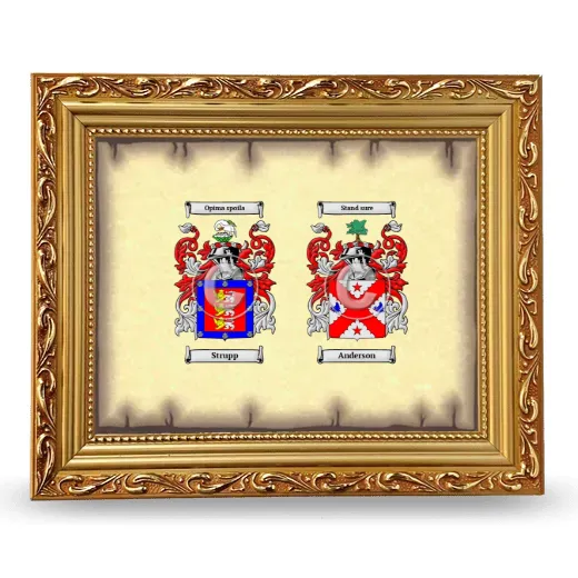 Anniversary Framed - Gold