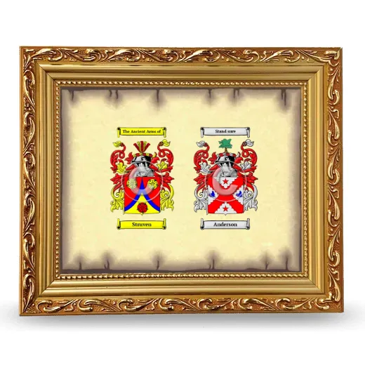 Anniversary Framed - Gold