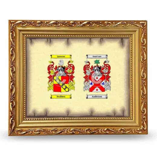 Anniversary Framed - Gold